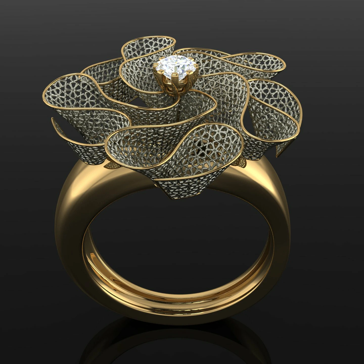 Flower ring