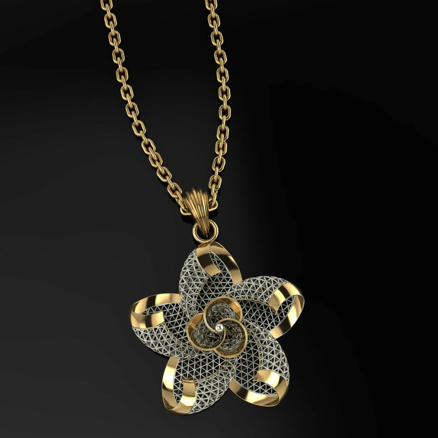 rose nexklace